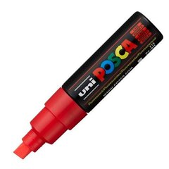 Tussi Posca PC-8K, punainen, 6 kpl. hinta ja tiedot | Taide- ja askartelutarvikkeet | hobbyhall.fi