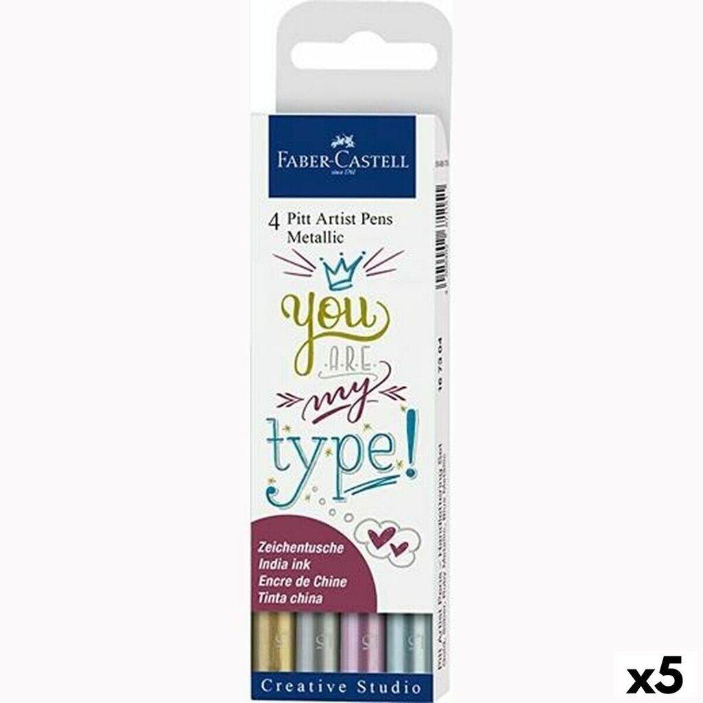 Huopakynät Faber-Castell, 5 kpl hinta ja tiedot | Taide- ja askartelutarvikkeet | hobbyhall.fi