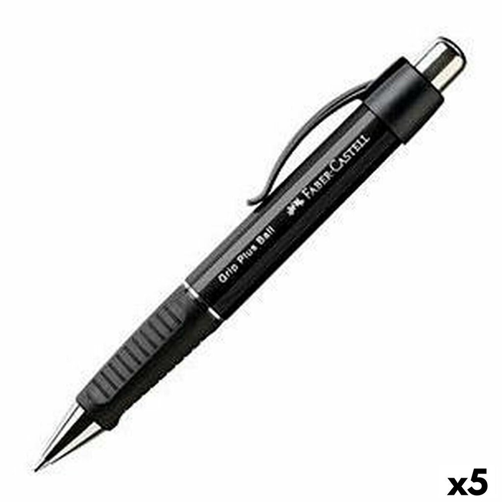 Pen Faber-Castell Grip Plus Ball M 5 kpl hinta ja tiedot | Kirjoitusvälineet | hobbyhall.fi