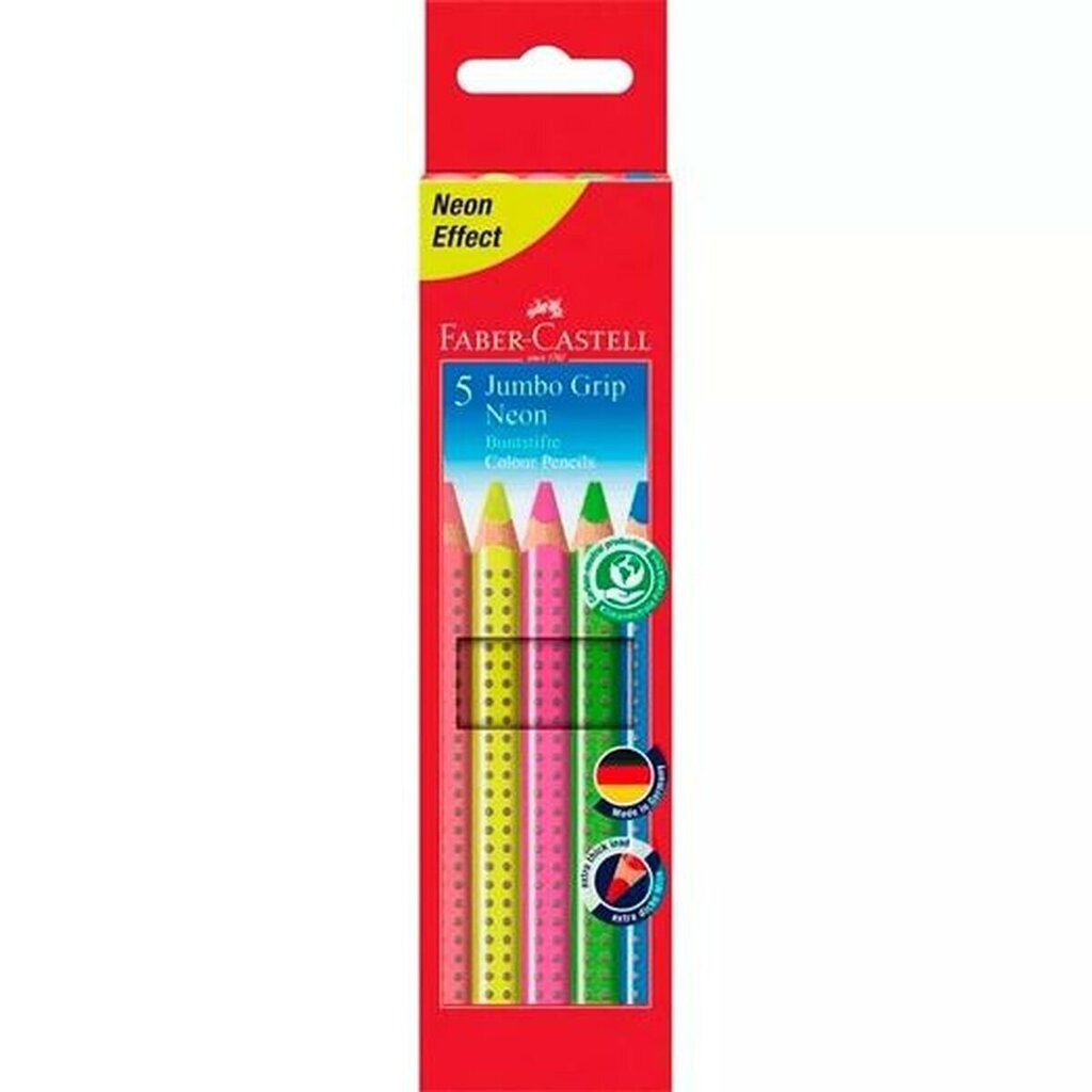 Värikynät Faber-Castell, 5 kpl hinta ja tiedot | Taide- ja askartelutarvikkeet | hobbyhall.fi