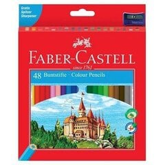 Värikynät Faber Castell, 48 kpl hinta ja tiedot | Taide- ja askartelutarvikkeet | hobbyhall.fi