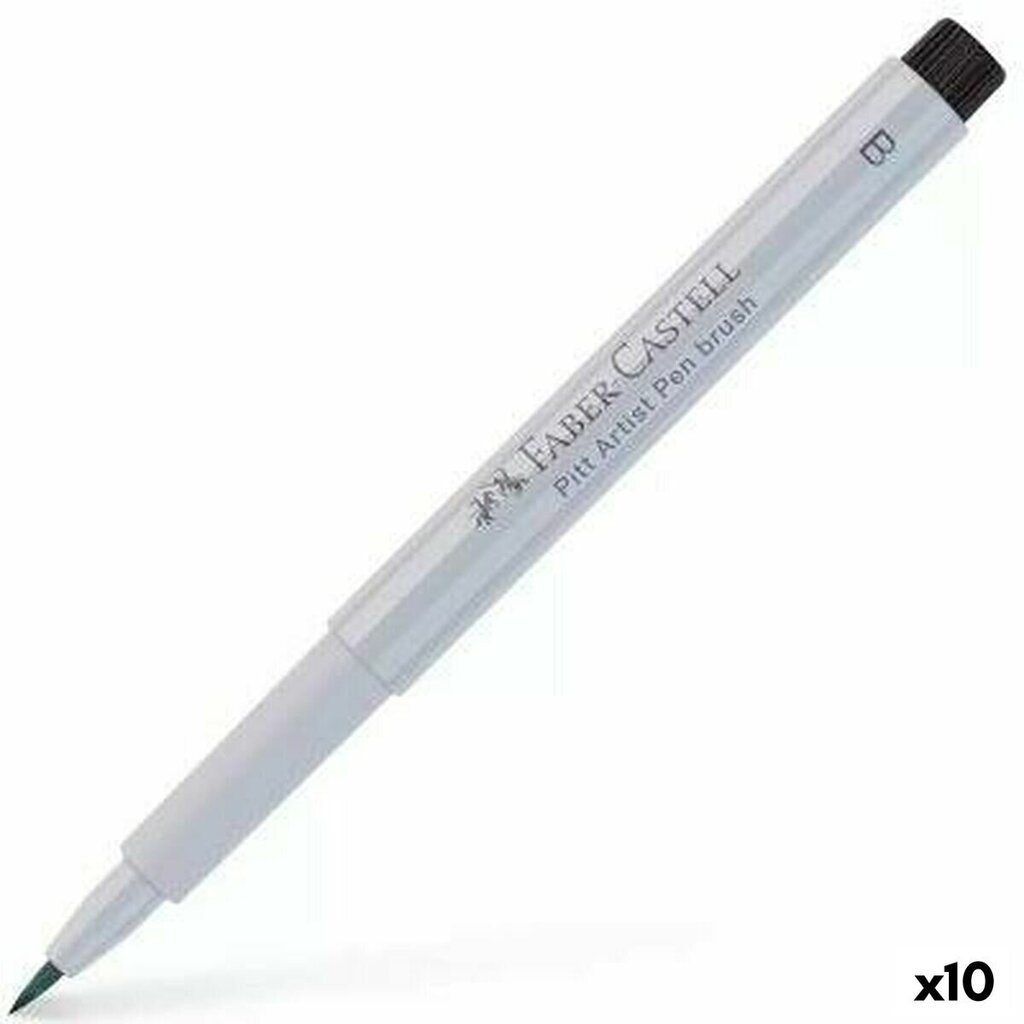 Tussi Faber-Castell Pitt Artist II, 10 kpl. hinta ja tiedot | Taide- ja askartelutarvikkeet | hobbyhall.fi