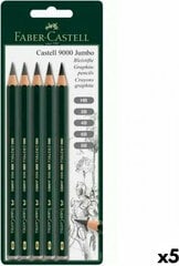 Lyijykynäsarja Faber-Castell, 5 kpl hinta ja tiedot | Kirjoitusvälineet | hobbyhall.fi