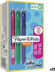 Geelikynät Paper Mate Inkjoy TK12, 0,7 mm, 12 kpl hinta ja tiedot | Kirjoitusvälineet | hobbyhall.fi