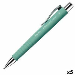 Pen Faber Castell Poly Ball XB, 5 kpl hinta ja tiedot | Toimistotarvikkeet | hobbyhall.fi