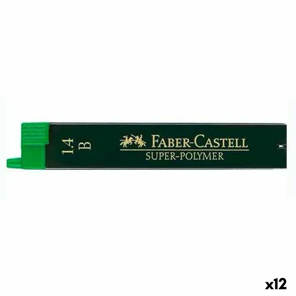 Kynän vaihtokynä Faber-Castell Super Polymer 14 mm, 12 kpl hinta ja tiedot | Kirjoitusvälineet | hobbyhall.fi