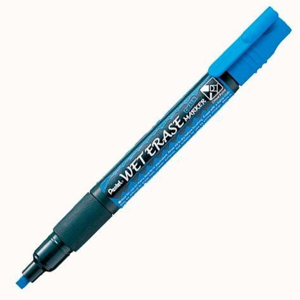 Pentel vesiohenteinen tussi, sininen, 12 kpl. hinta ja tiedot | Taide- ja askartelutarvikkeet | hobbyhall.fi