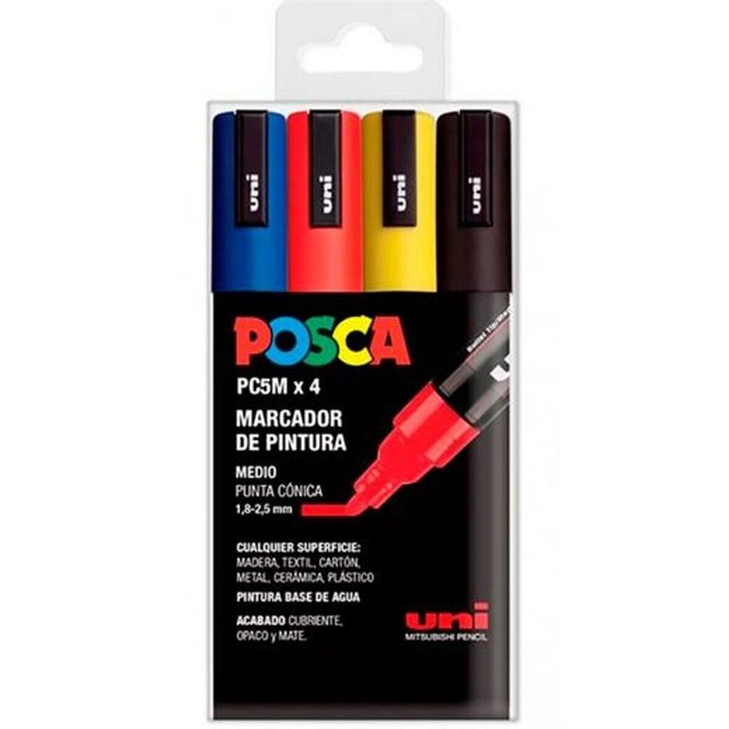 Tussisarja Posca PC-5M hinta ja tiedot | Kirjoitusvälineet | hobbyhall.fi