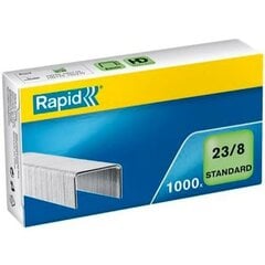 Staples Rapid 23/8, 1000 d. 10 kpl. hinta ja tiedot | Toimistotarvikkeet | hobbyhall.fi