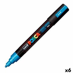 Merkintähuopa Posca PC-5M, 6 kpl. hinta ja tiedot | Toimistotarvikkeet | hobbyhall.fi