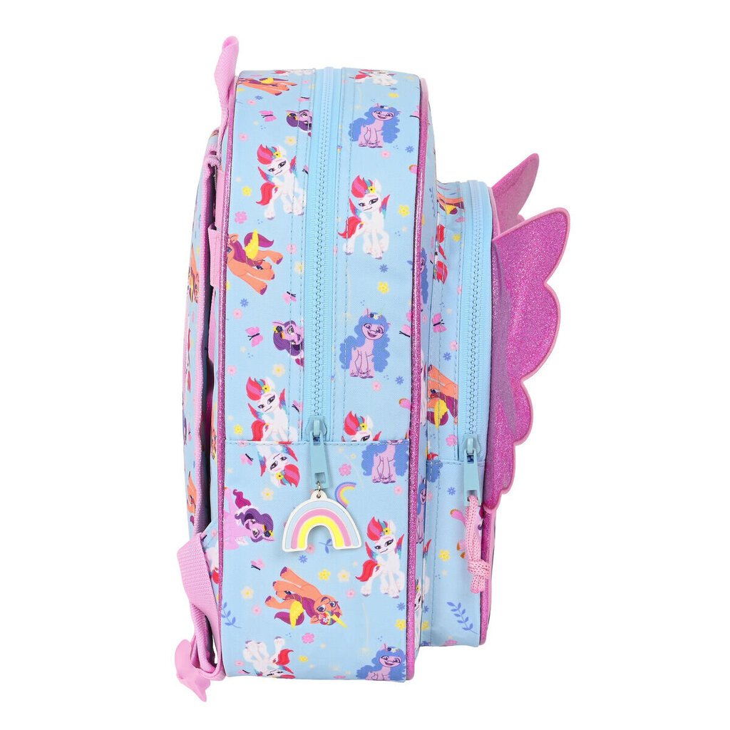 Koululaukku Safta My Little Pony Wild & ilmainen, sininen/vaaleanpunainen hinta ja tiedot | Koulureput ja -laukut | hobbyhall.fi