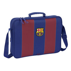 Koululaukku F.C. Barcelona, ​​punainen/sininen 38x28x6cm hinta ja tiedot | Koulureput ja -laukut | hobbyhall.fi