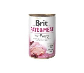 Brit Care Chicken&Turkey Pate&Meat Puppy, 400 g hinta ja tiedot | Koiran märkäruoka | hobbyhall.fi