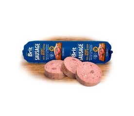 Brit Premium Beef & Fish-Sport -makkara aktiivisille koirille, 0,8 kg hinta ja tiedot | Koiran märkäruoka | hobbyhall.fi