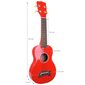 Ukulele NN UD 01, punainen hinta ja tiedot | Kitarat | hobbyhall.fi