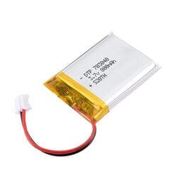 Litiumakku 3,7 V 800 mAh Malli 703040 hinta ja tiedot | Paristot | hobbyhall.fi