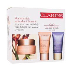 Clarins Extra Firming Set naisten kasvojen iholle: kiinteyttävä päivävoide, 50 ml + kiinteyttävä yövoide, 15 ml + kiinteyttävä naamio, 15 ml hinta ja tiedot | Kasvovoiteet | hobbyhall.fi