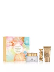 Elizabeth Arden Ceramide Lift &amp; Firm naisten kasvojen ihonhoitosetti: päivävoide SPF15, 50 ml + uudistava seerumi, 14 kaps. + yövoide, 15 ml hinta ja tiedot | Kasvovoiteet | hobbyhall.fi