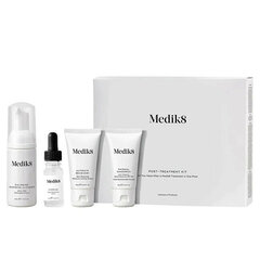 Kosmetiikkasetti Medik8 Post-Treatment Kit: puhdistusvaahto, 40 ml + seerumi, 10 ml + suojaava voide SPF 50, 15 ml + voide, 15 ml hinta ja tiedot | Kasvovoiteet | hobbyhall.fi