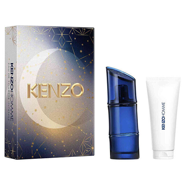 Kosmetiikkasetti Kenzo Homme Intense miehille: Eau de Toilette EDT, 60 ml + suihkugeeli, 75 ml hinta ja tiedot | Suihkusaippuat ja suihkugeelit | hobbyhall.fi