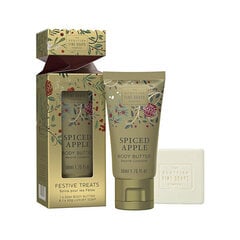 Kosmetiikkasetti Scottish Fine Soaps Spiced Apple: vartalovoi, 50 ml + saippua, 40 g hinta ja tiedot | Vartalovoiteet ja -emulsiot | hobbyhall.fi