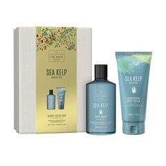 Kosmetiikkasetti The Scottish Fine Soaps Sea Kelp Marine Spa Luxury Festive Duo: suihkugeeli, 300 ml + vartalovoide, 200 ml hinta ja tiedot | Vartalovoiteet ja -emulsiot | hobbyhall.fi