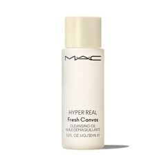 Meikinpoistoaine Mac Hyper Real Fresh Canvas Cleansing Oil, 30 ml hinta ja tiedot | Kasvojen puhdistusaineet | hobbyhall.fi