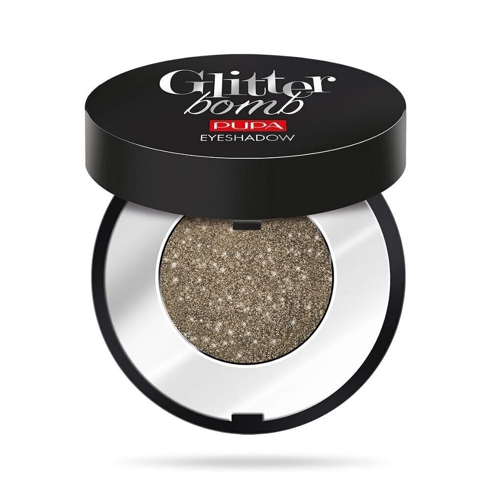 Luomiväri Pupa Glitter Bomb, 02 Fancy Brown, 0,8 g hinta ja tiedot | Silmämeikit | hobbyhall.fi