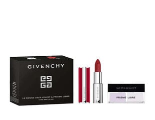 Kosmetiikkasetti Givenchy Make-Up Set: puristepuuteri, 9,5 g + huulipuna, 3,4 g hinta ja tiedot | Huulipunat, huulikiillot ja huulirasvat | hobbyhall.fi