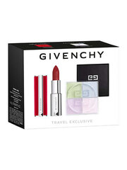 Kosmetiikkasetti Givenchy Make-Up Set: puristepuuteri, 9,5 g + huulipuna, 3,4 g hinta ja tiedot | Huulipunat, huulikiillot ja huulirasvat | hobbyhall.fi