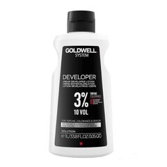 Oksidantti Goldwell Developer 3 % 10 VOL, 1000 ml hinta ja tiedot | Hiusvärit | hobbyhall.fi