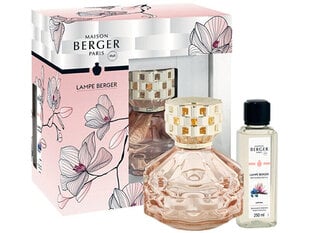 Setti Maison Berger Paris: katalyyttinen lamppu Bolero, 350 ml + tuoksutäydennys Liliflora, 250 ml hinta ja tiedot | Huonetuoksut | hobbyhall.fi