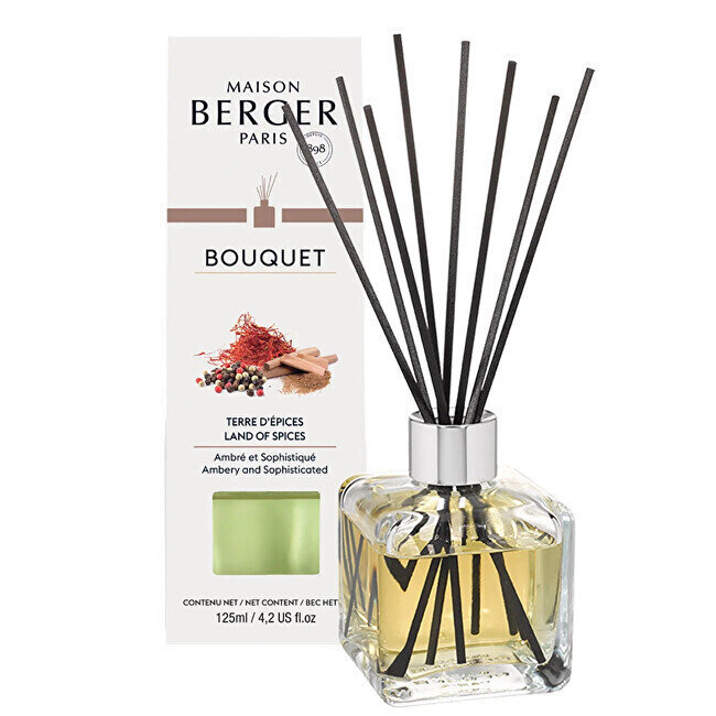 Kotituoksu tikkuilla Maison Berger Paris Bouquet Land of Spices, 125 ml hinta ja tiedot | Huonetuoksut | hobbyhall.fi