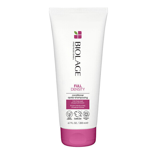 Hoitoaine ohuille hiuksille Biolage Full Density, 200 ml hinta ja tiedot | Hoitoaineet | hobbyhall.fi