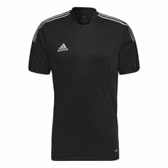 Adidas Tiro heijastava miesten lyhythihainen urheilullinen T-paita hinta ja tiedot | Jalkapallovaatteet ja -varusteet | hobbyhall.fi