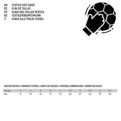 Maalivahdin käsineet Rinat Asimerik Stellar Semi, valkoinen hinta ja tiedot | Maalivahdin hanskat | hobbyhall.fi