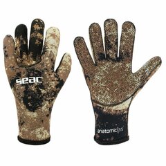 Seac Anatomic Camo Gloves 3,5 mm hinta ja tiedot | Kalastusvaatteet ja -jalkineet | hobbyhall.fi