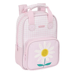 Koululaukku Safta Flor Pink White (20 x 28 x 8 cm) hinta ja tiedot | Koulureput ja -laukut | hobbyhall.fi