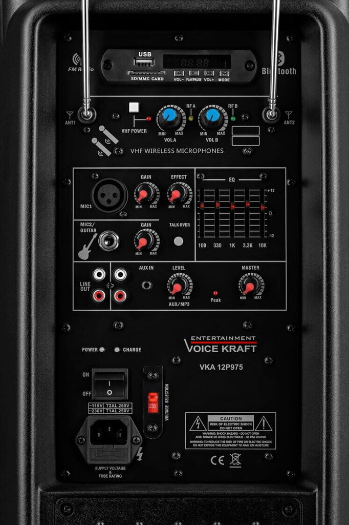 VK 12P975 UBR hinta ja tiedot | Kaiuttimet ja soundbarit | hobbyhall.fi