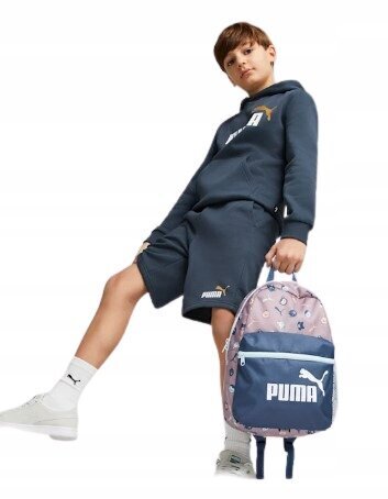 Puma Reppu Phase Small Backpack Q Cream Blue 078237 13 hinta ja tiedot | Urheilukassit ja reput | hobbyhall.fi