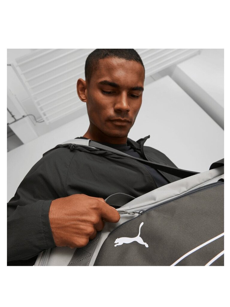 Puma Urheilukassi Fundamentals Sports Bag Grey 079237 04 hinta ja tiedot | Urheilukassit ja reput | hobbyhall.fi