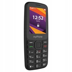 MyPhone 6410 LTE, Black hinta ja tiedot | Matkapuhelimet | hobbyhall.fi