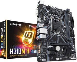 Emolevy GIGABYTE H310M H hinta ja tiedot | Emolevyt | hobbyhall.fi