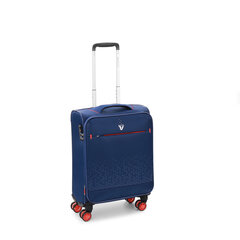Pieni matkalaukku 55x40x20/23 Roncato, CrossLite, sininen hinta ja tiedot | Matkalaukut ja matkakassit | hobbyhall.fi