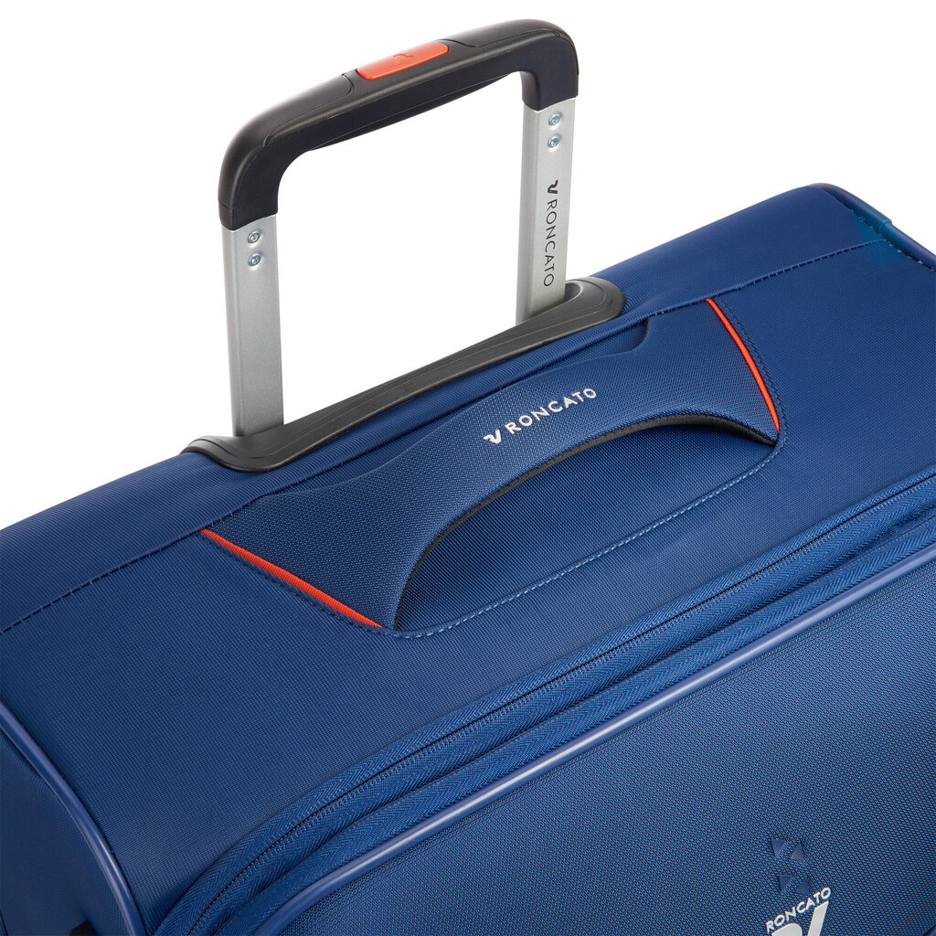 Keskikokoinen matkalaukku 65cm Roncato, CrosLite, sininen hinta ja tiedot | Matkalaukut ja matkakassit | hobbyhall.fi