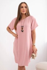 Naisten mekko Sanita, vaaleanpunainen hinta ja tiedot | Mekot | hobbyhall.fi