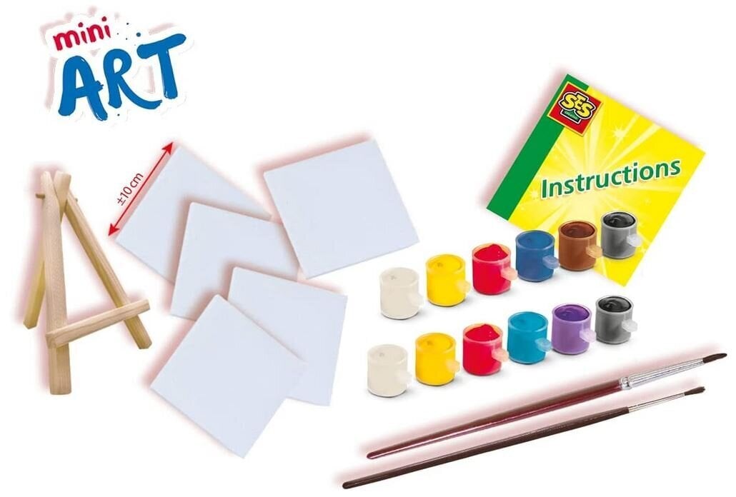 SES Creative Mini Art -piirustussarja hinta ja tiedot | Kehittävät lelut | hobbyhall.fi