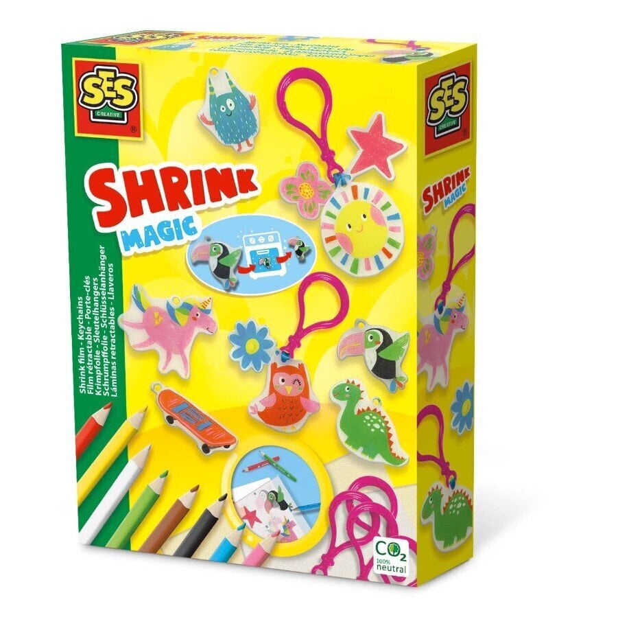 SES Creative Shrink Wrap -avaimenperät hinta ja tiedot | Kehittävät lelut | hobbyhall.fi