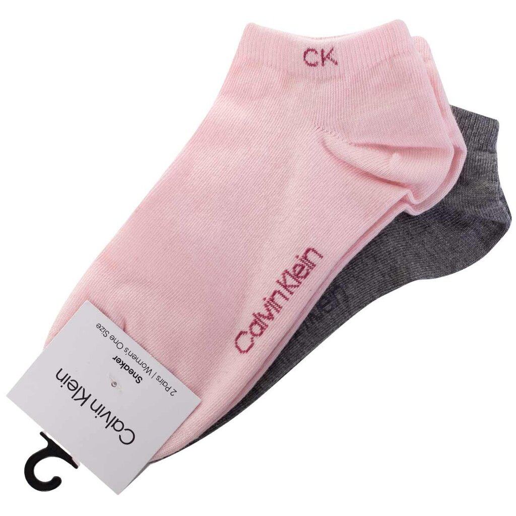 Ck women sneaker 2p calvin klein miehet pink 701218772004 hinta ja tiedot | Naisten sukat | hobbyhall.fi