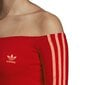 Shoulder mekko adidas originals naiset red ed7522 hinta ja tiedot | Mekot | hobbyhall.fi